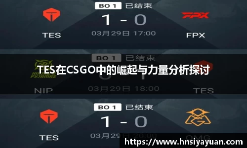 TES在CSGO中的崛起与力量分析探讨